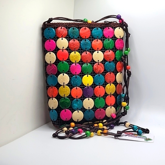 NWT Coconut Crossbody Bag Purses w/ Zipper - Picture 2 of 5